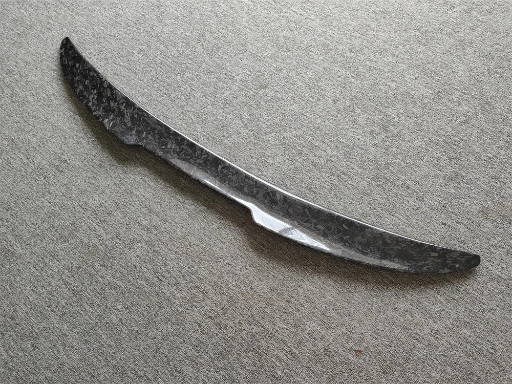 طقم هيكل سبويلر خلفي من ألياف الكربون المزورة من LD Style لـ. X6 X6M F96 G06 شفة جناح خلفي من ألياف الكربون المعدلة