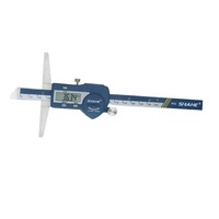 SHAHE 0-150mm 6 Inch Digital Depth Caliper Electronic Depth Caliper Depth Vernier Caliper