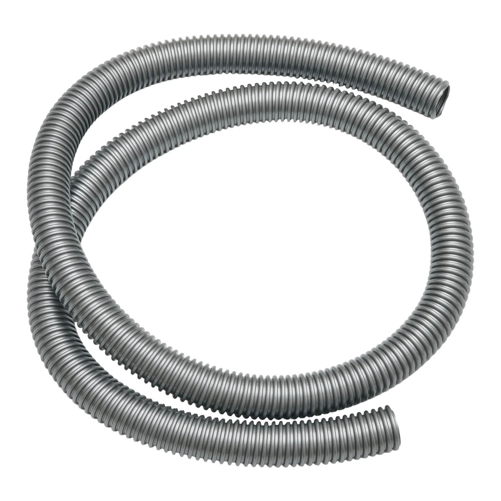 Pipe Fittings Vacuum Cleaner Hose Threaded Pipe Vacuum Machine 2m Corrugated Flexible Gray Hose Soft Tube Tool