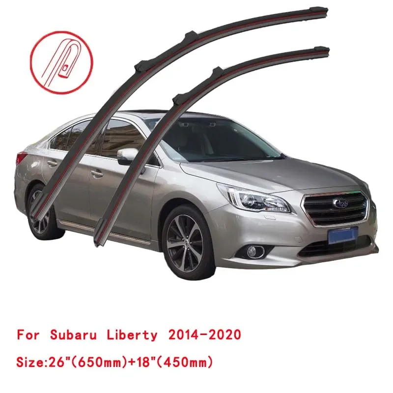 For SUBARU LIBERTY V BM BR 2009 2011 2013 2019 2021 2023 Windscreen Windshield Brushes Accessories Front Washer Car Wiper Blade 3