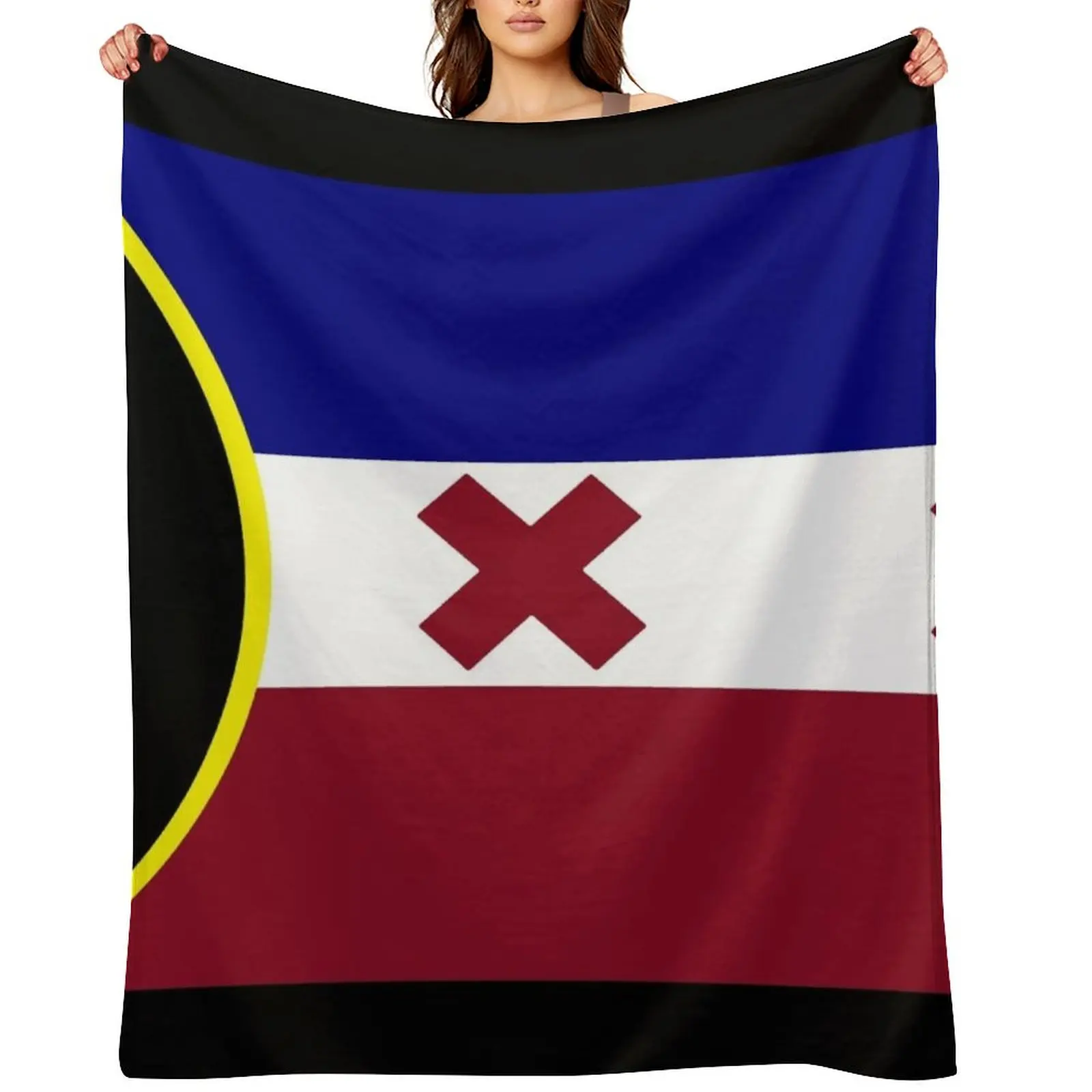 

lmanberg flag Throw Blanket Cute Plaid blankets ands Kid'S Soft Big Blankets