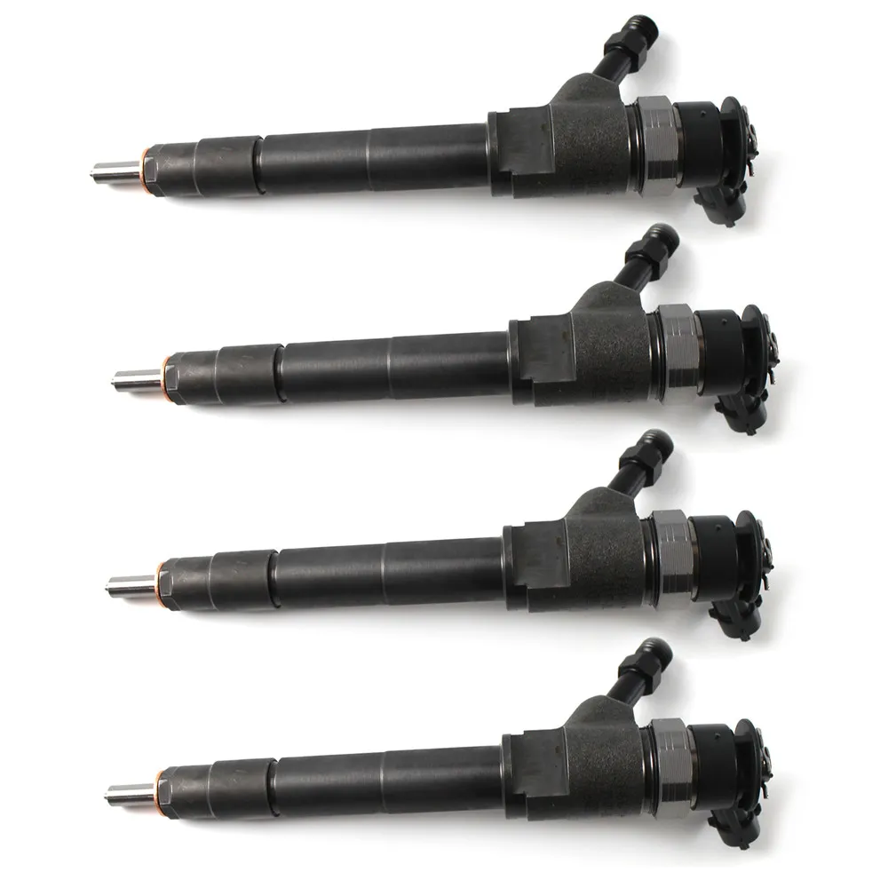 4PCS Fuel Injectors 0445110250 30637375 0986435178 30750283 0986435123 For FORD Ranger MAZDA BT-50 WLAA13H50 WLAA-13-H50