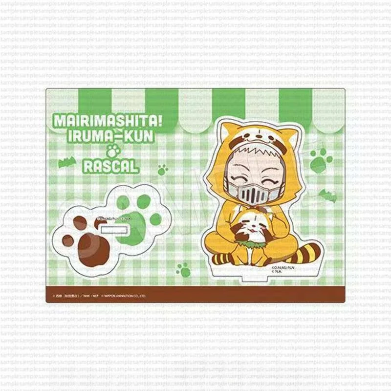 마이리마시타! 이루마군 애니메이션 주변기기 다람쥐 버전 클라라 발락 아크릴 스탠드 오페라 스탠딩 플레이트 스즈키 이루마 장난감 선물