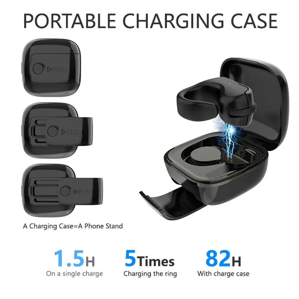 

Сенсорный перезаряжаемый Bluetooth-пульт дистанционного управления с поворотом страниц, универсальный пульт дистанционного управления для фотосъемки для телефона, компьютера, пульта дистанционного управления E8H6