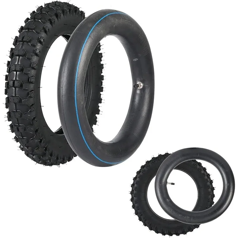 

Pair 3.00-10 80/100-10" Rear Multi Terrain Tire Set Replacement Motocross Off-road Tire (1) Off-Road Use Only