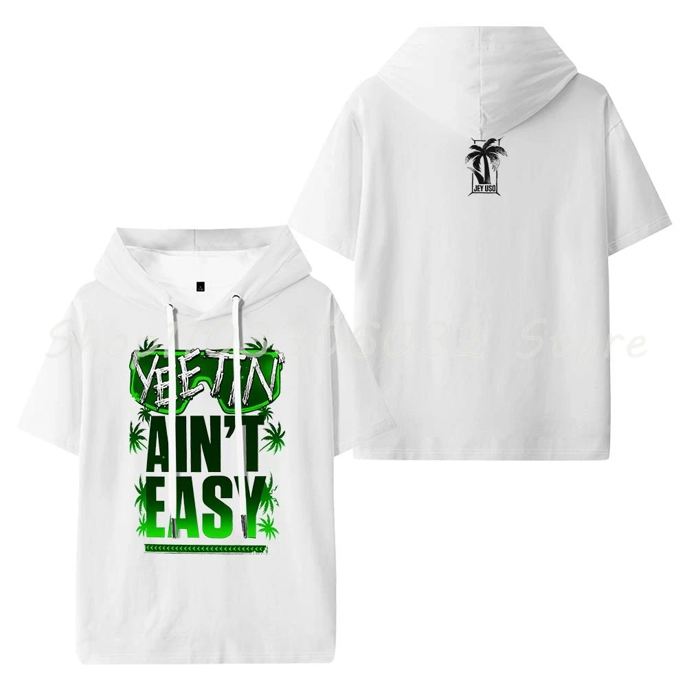 تي شيرت Jey Uso Yeetin' ليس من السهل مقنع للنساء والرجال بأكمام قصيرة تي شيرت كاجوال على الموضة #3