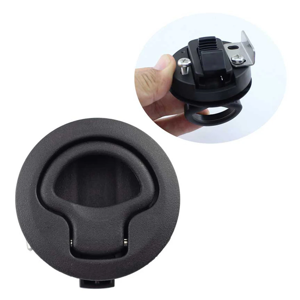 Pull Slam Latch Flush for Boat Boat Door Latch Plastic Boat Accessories Marine Round