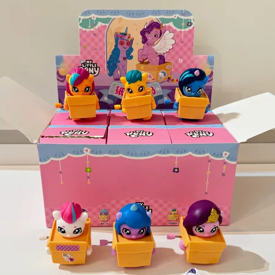 My Little Pony Izzy Cardboard Theater Stage Mystery Blind Box Gifts Toy Model Anime Figures Collect Ornaments