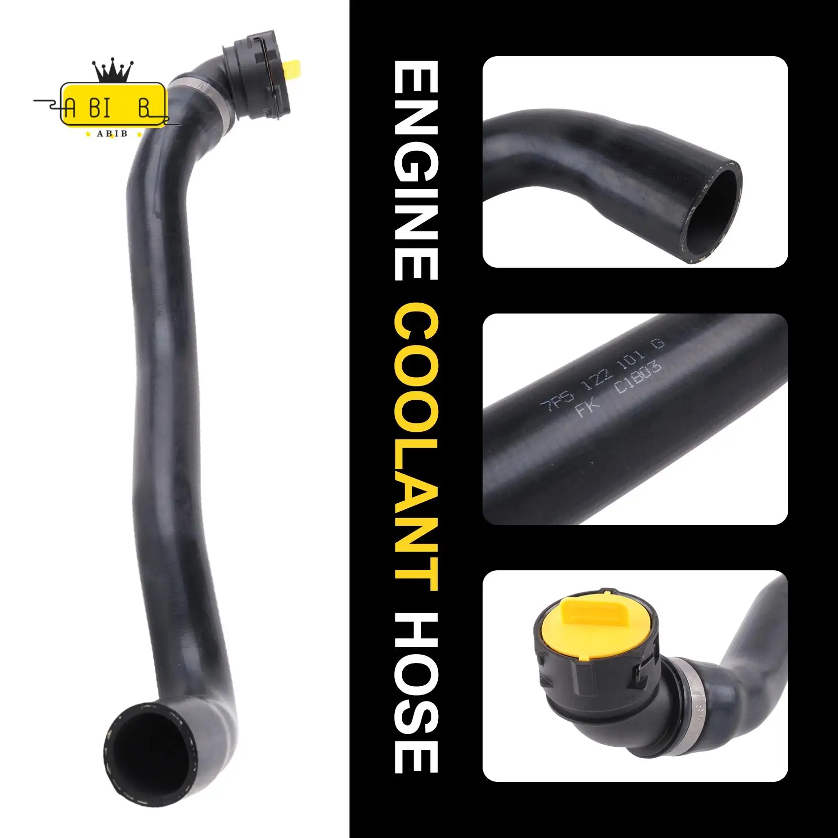 

ABIB -Engine Coolant Hose Radiator Hose For Cayenne GTS S Turbo 958 2011-2018