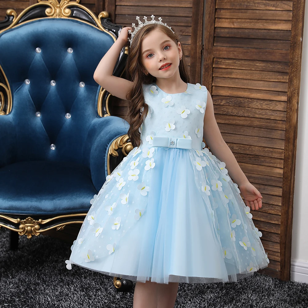 Toddler Girl Clothes Summer Baby Birthday Party Dress For Babies From 0 12 Months Children  Frocks