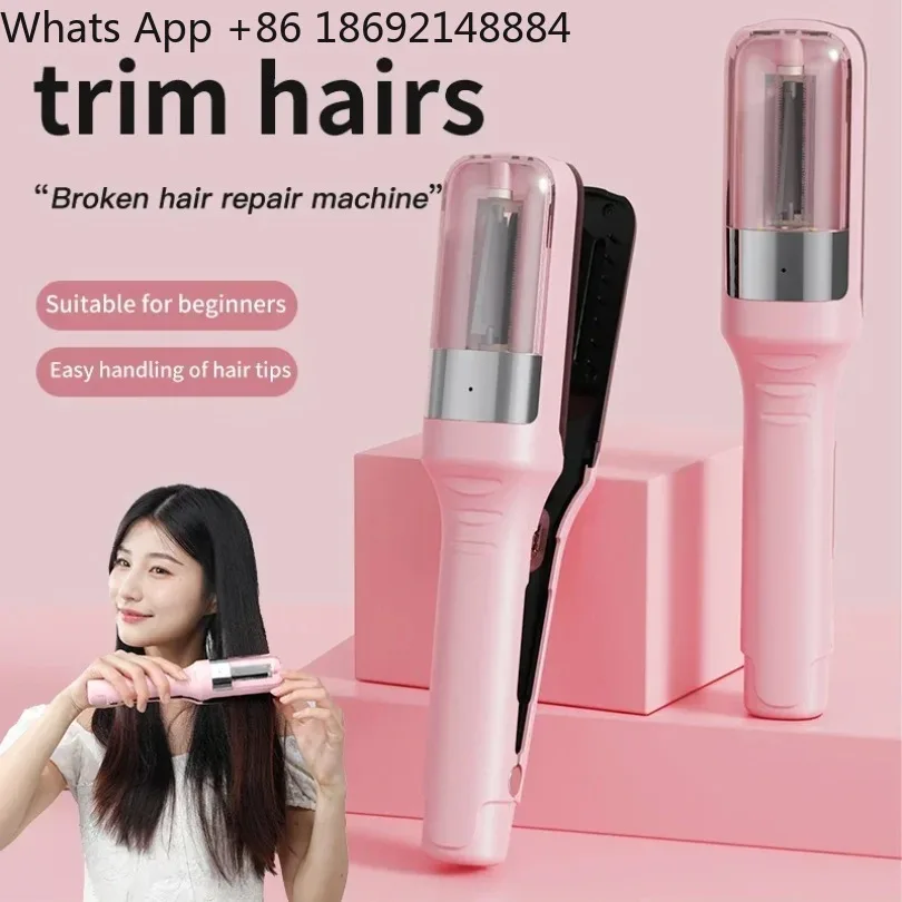 Fully automatic hair split trimmer hair end split care instrument