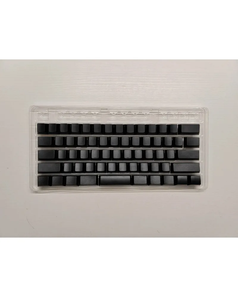 White grey and red color block pbt dye sub keycaps full set oem profile for mechanical keyboards