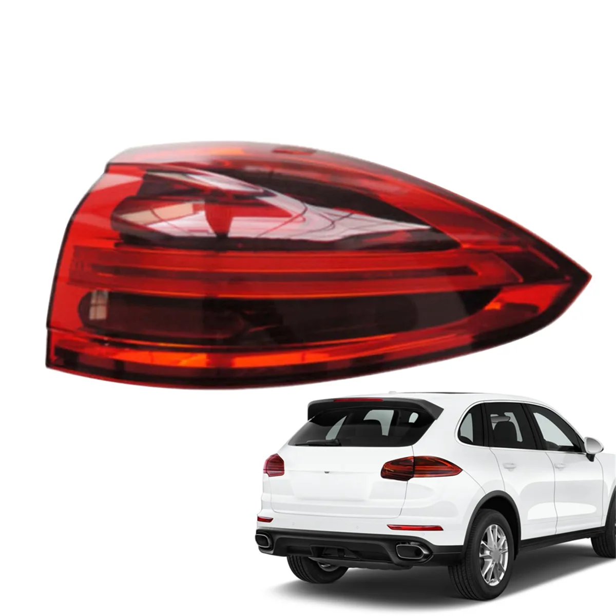 Car Outside Right Rear LED Tail Light Assembly Tail Light 95863106200 for Porsche Cayenne 2015-2018 Porsche Parts