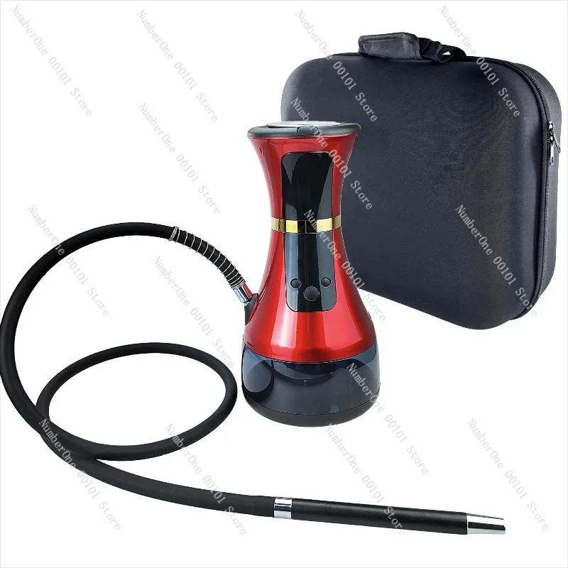 New Arab Electronic Hookah LED Lamp, Rechargeable Hookah Bar Accessory, Stylish and Functional Hookah