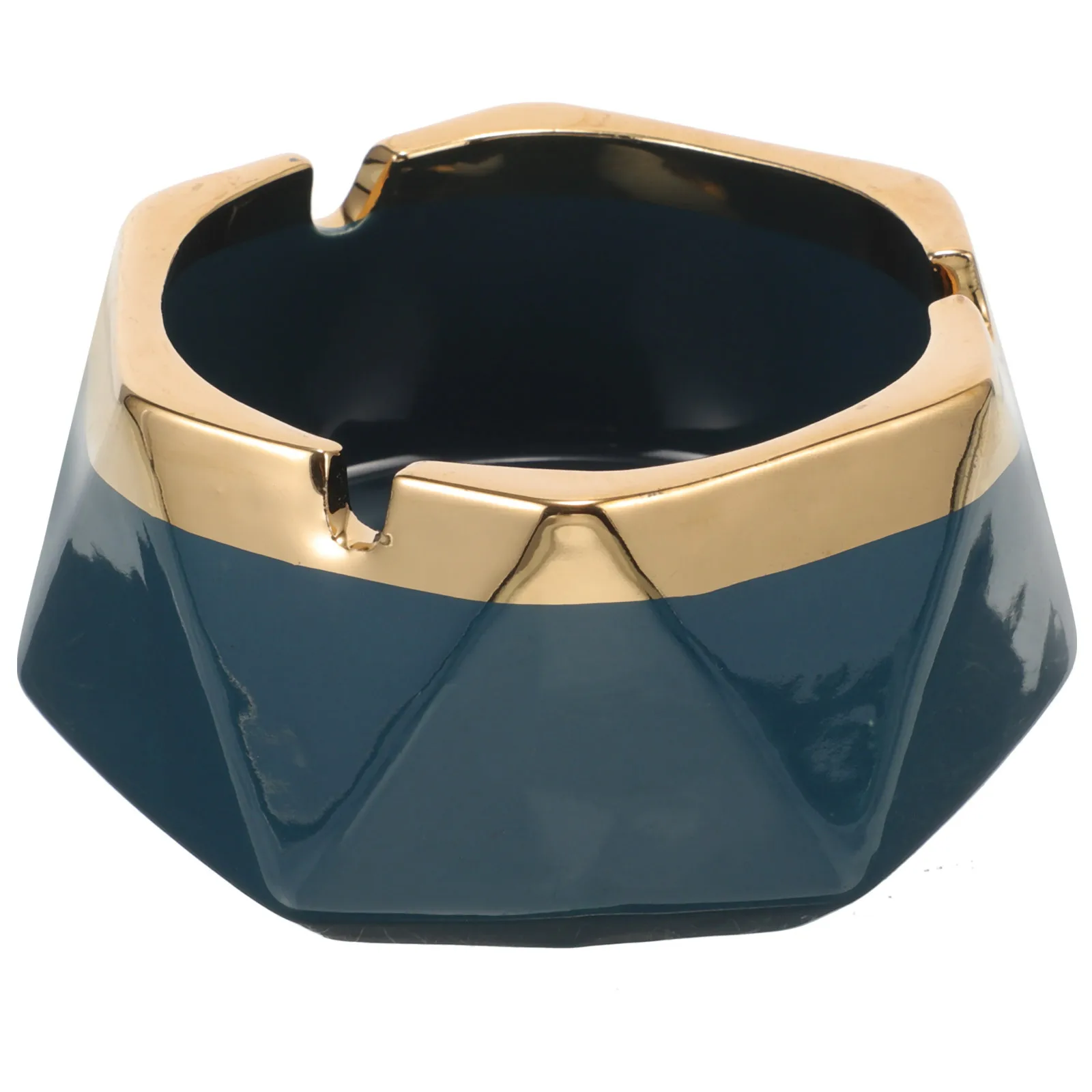 

Ash Tray Office Ashtray Decor Compact Fashion Desktop Ornament Household Ceramic