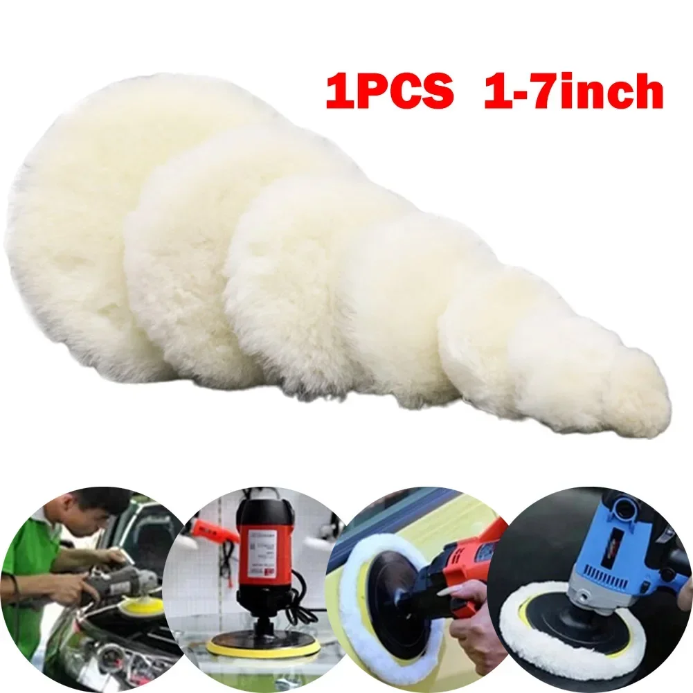 High Quality Brand New Polishing Disc Polish Pad Disc Polishing Pad Pure Wool Replace Reusable Waxing 1pcs Accessories