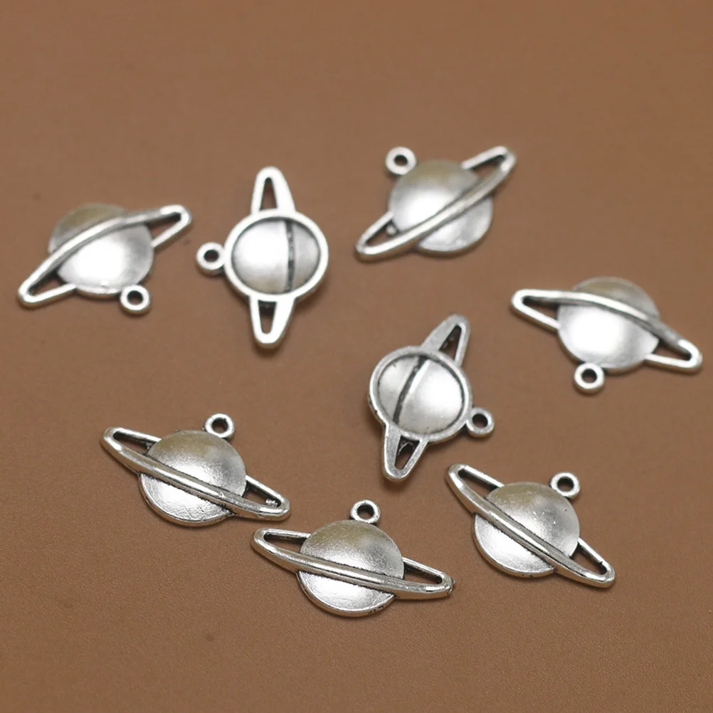 

10Pcs Vintage Alloy Pendants Silver DIY Jewelry Making Charms for Necklace Bracelet Accessories