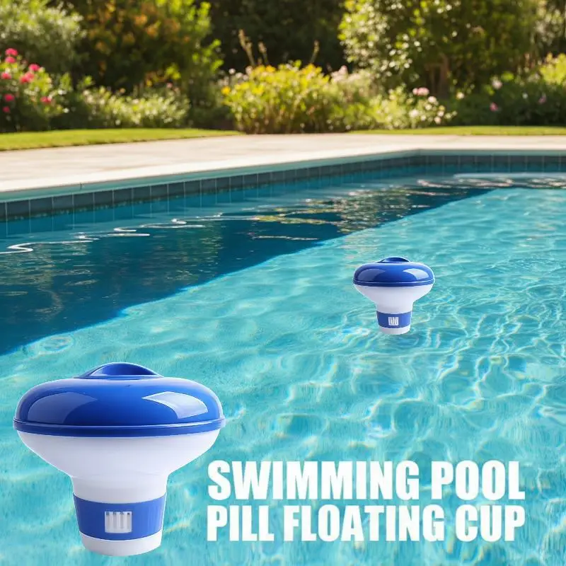 5-Zoll-Schwimmender Pool-Chlorspender mit Einstellbarem Durchfluss, Belüftungsöffnungen und Auslaufsicherem Deckel für Gewerbliche und Private Pools und Spas – Detail 13