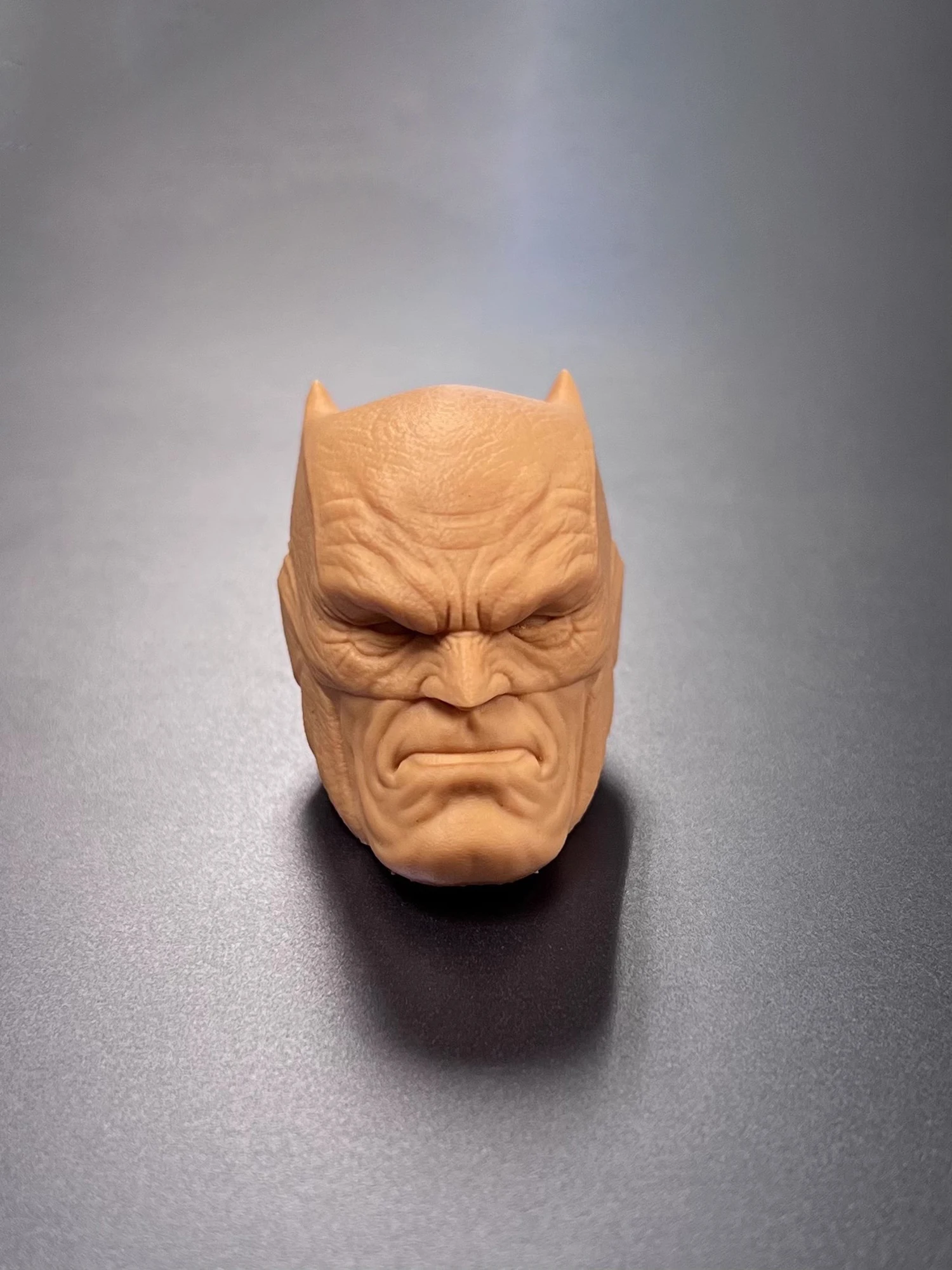 

1/6 Scale Unpainted Dark Knight Returns Head Carving Sculpt Model Toys