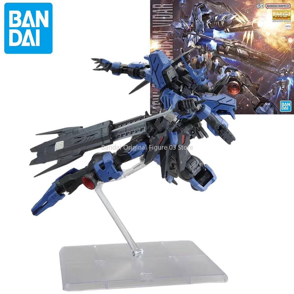 

Bandai Original MODEL KIT MG 1/100 GUNDAM VIDAR Model Kit Anime Action Fighter Assembly Model Toy gift For kid