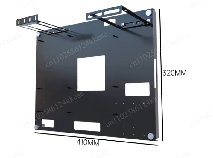 ATX/MATX Open Air Test Bench Chassis – Wall-Mountable PC Case with Adjustable Bracket for Easy Component Access