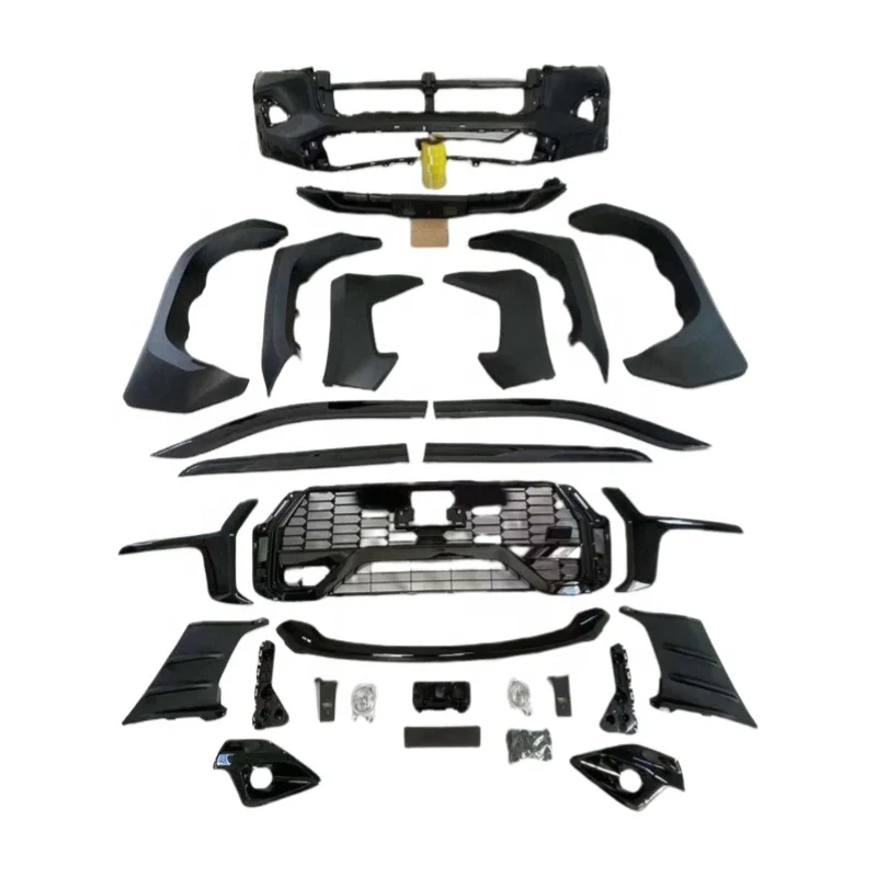 

Hilux GR Sport Conversion Kit Facelift - OEM Style Matte Black for HILUX REVO 2016+ Upgrade to HILUX GR SPORT 2023