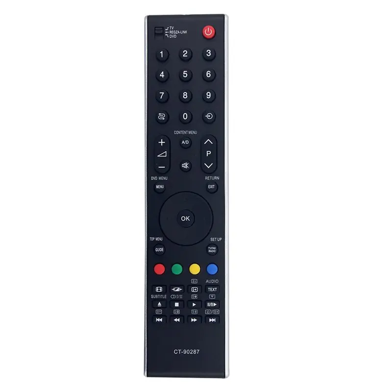 

Замена пульта ДУ CT-90287 для телевизоров Toshiba 19AV505DG, 19AV506DG, 19AV606, 26WL65G, 32AV504DG, 32AV554DG, 32AV555DG, 32AV565DG