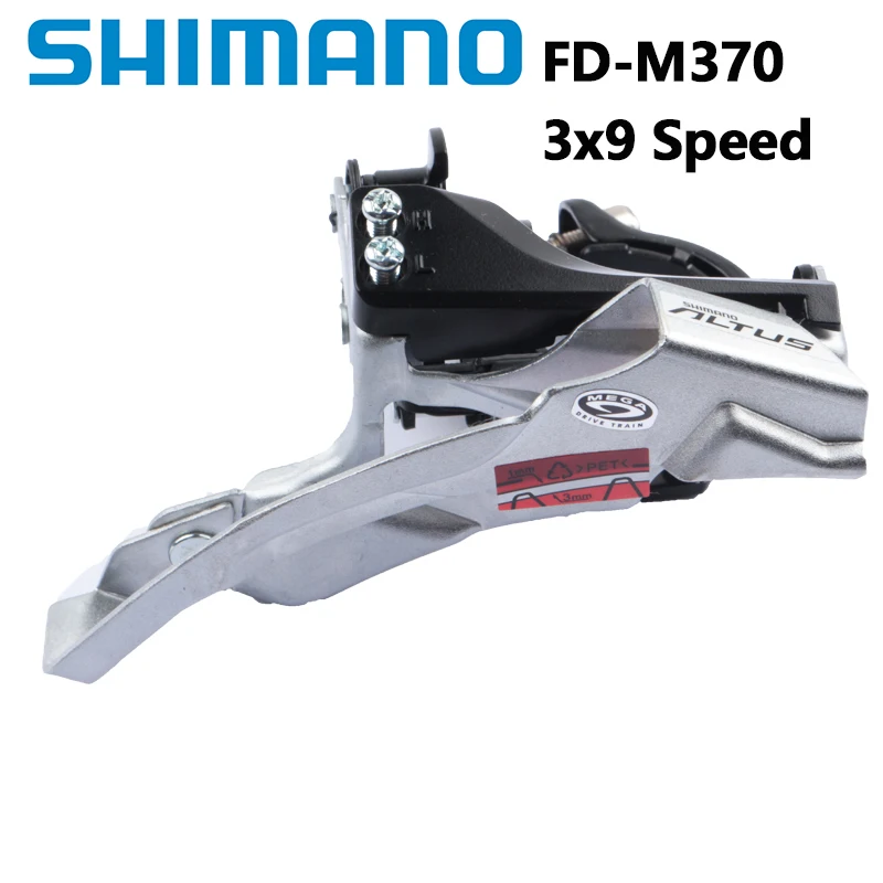 Shimano Altus M310 8 Speed M370 9s Bike Front Derailleur 3x8s 34.9mm Clamp 3x9s 31.8mm FD MTB Mountain Bicycle Shifters