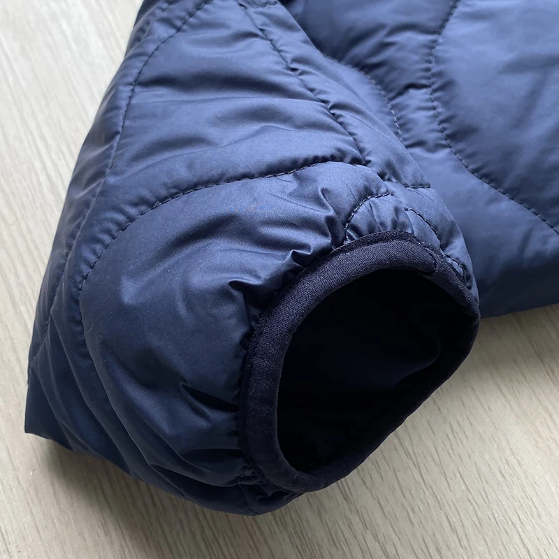 

Men's Stand Collar Jaet Cotton Filled Inner Autumn Winter Coat Zipper Closure Stand Fit Casual Faion Youth ular