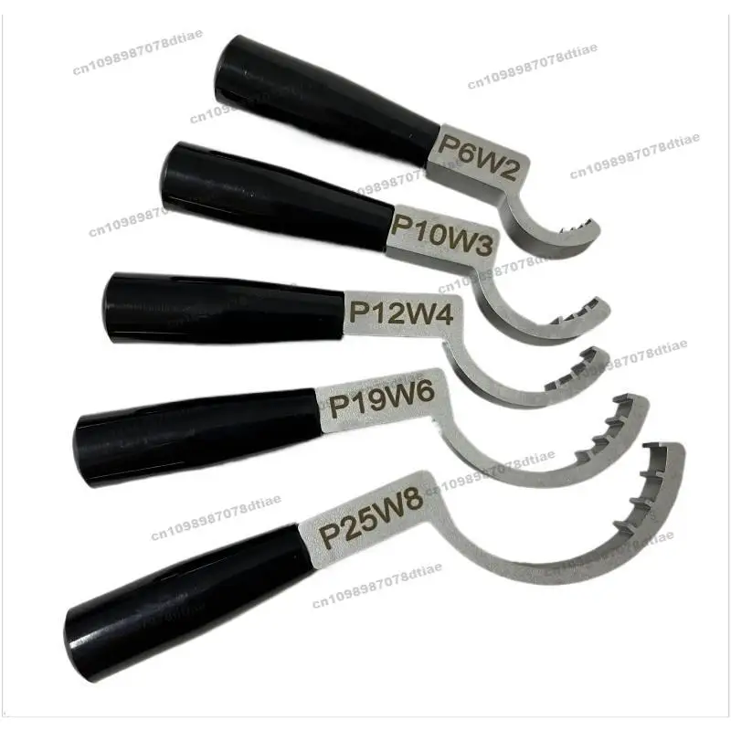 For PFA Bead Joint Wrench Metal Stainless Steel Crescent Wrench PFA Flare Joint Wrench