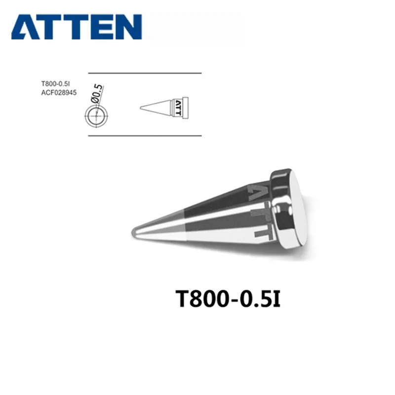 1 Piece ATTEN T800 Series Soldering Tip for ATTEN ST-100 AT90DH/ST100/MS800 Soldering Station Replacement Tools