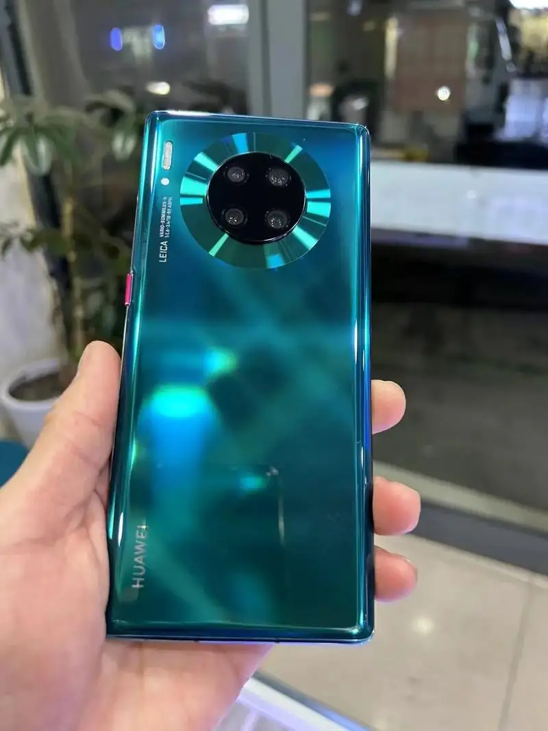 هواوي ميت 30 برو 5g 6.53 بوصة 2400x1176px 40MP 4500mAh بطارية BSI CMOS كيرين 990 5G DCI-P3 هاتف مستعمل