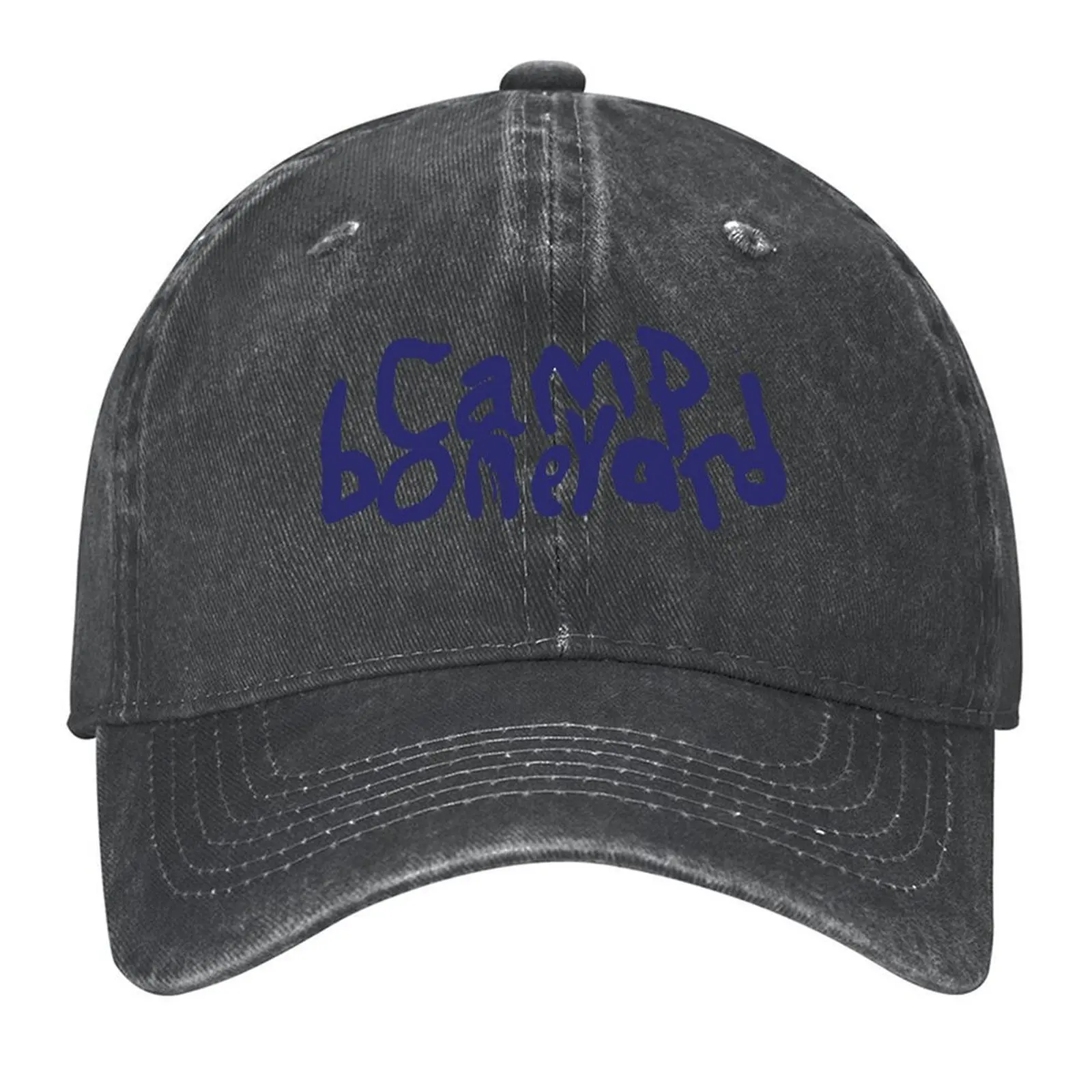 

camp boneyard logo blue Baseball Cap sailor cap for men Vintage Icon luxury caps Mens Tennis Women's