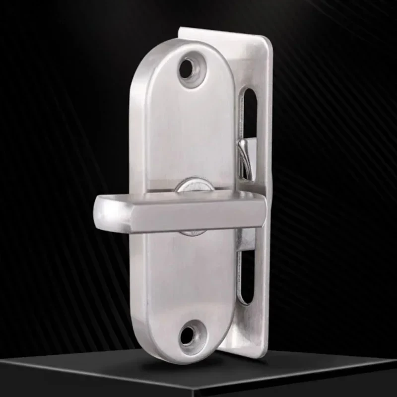 

1 комплект утолщенного замка с крючком из нержавеющей стали 304, однодорожного замка с крючком для раздвижной двери, замок для перевода дверей и окон, вход