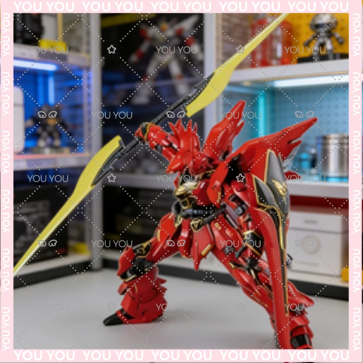 

Набор для сборки модели Bandai MG 1/100 - RX-0 Unicorn Gundam OVA Ver. / MSN-06S Sinanju Anime Ver. Сборная фигурка меха из аниме-сериала