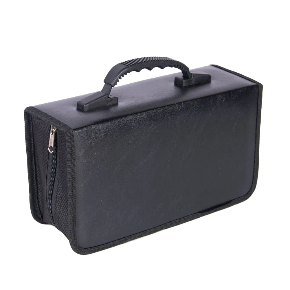 

128pcs Comfortable Portable Large Capcity Storage Cd Storage Case Bag Cd Bag Case Premium Material CD Holder