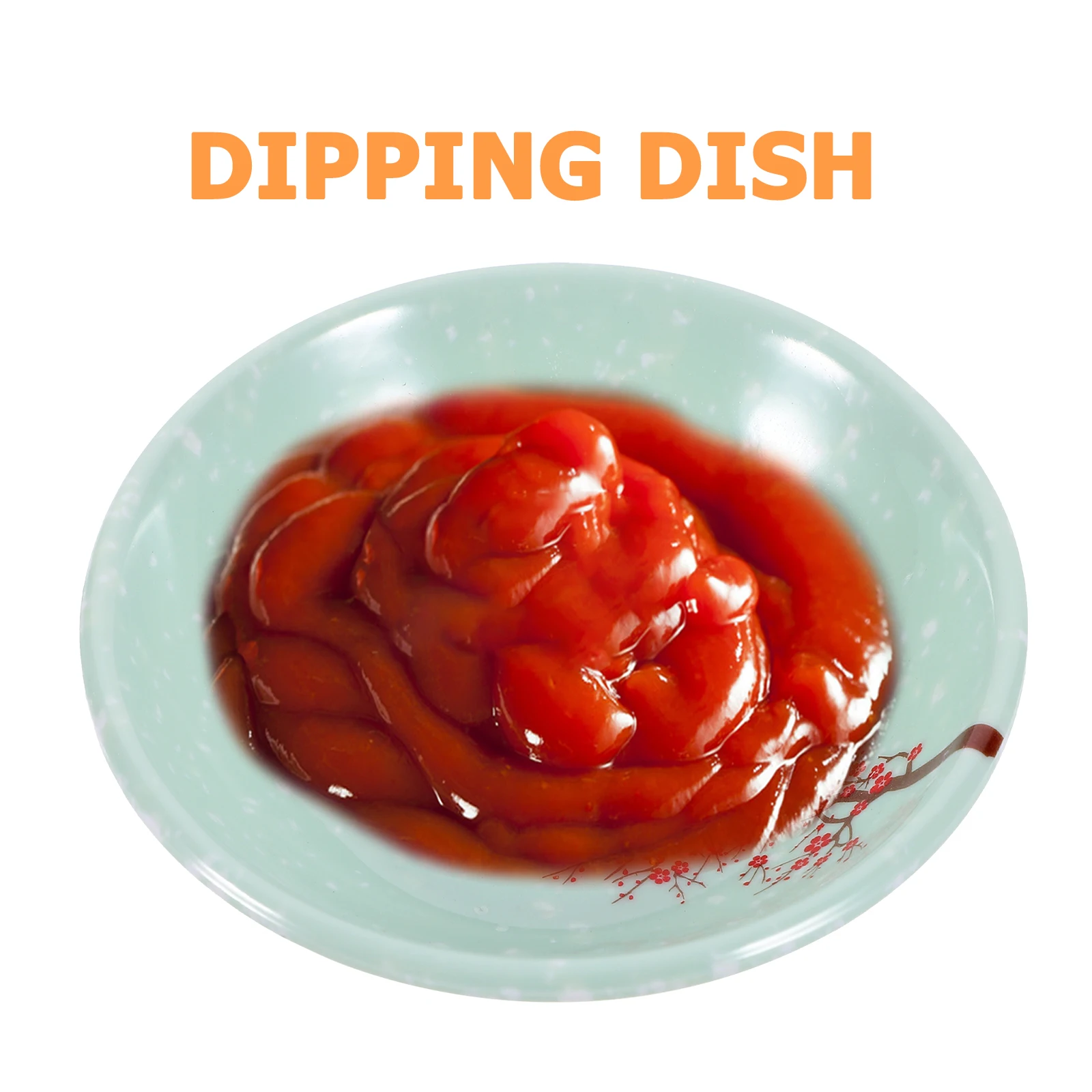

6pcs Sauce Dishes Melamine Seasoning Containers Small Dipping Bowls Dinnerware Saucers Condiment Plates Stain Resistant