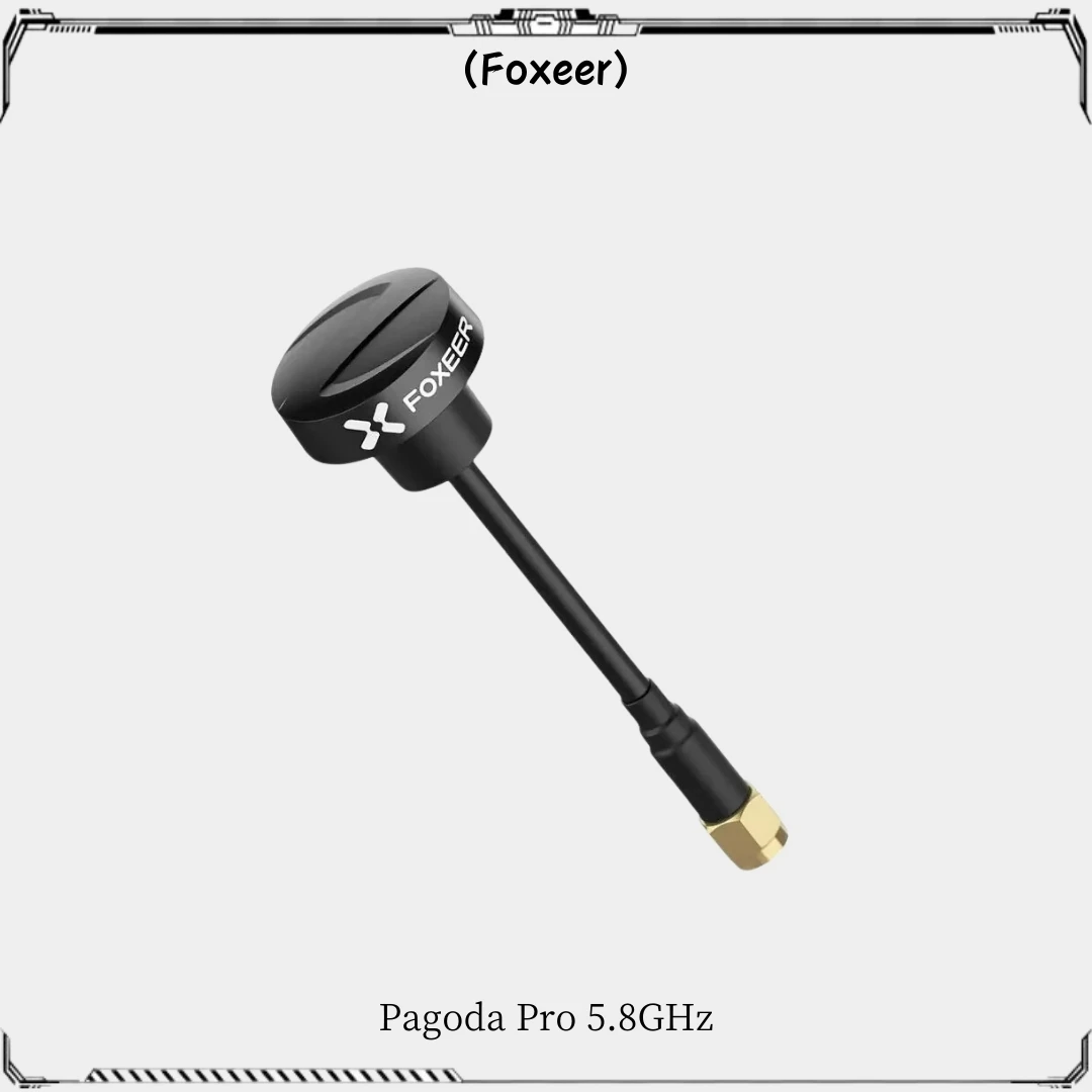 FOXEER Pagoda Pro 5,8 GHz FPV Antenna SMA/ RP-SMA UFL MMCX Stecker Niedriger standing wave for RC FPV Racing Drone Quadcopter