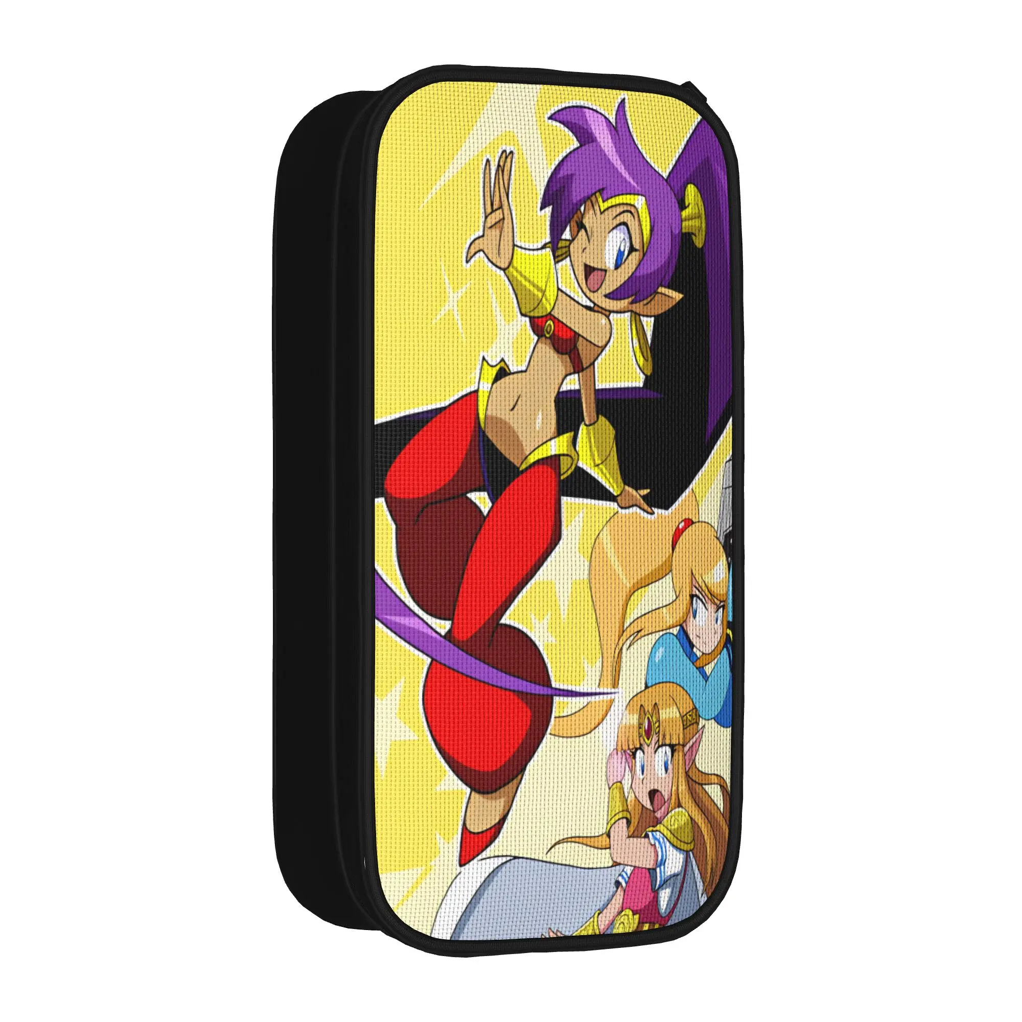 Lovely Pencil Case Shantae Half Genie Pencil Box  School Pencil Cases Kids Zipper Custom DIY School Stationery