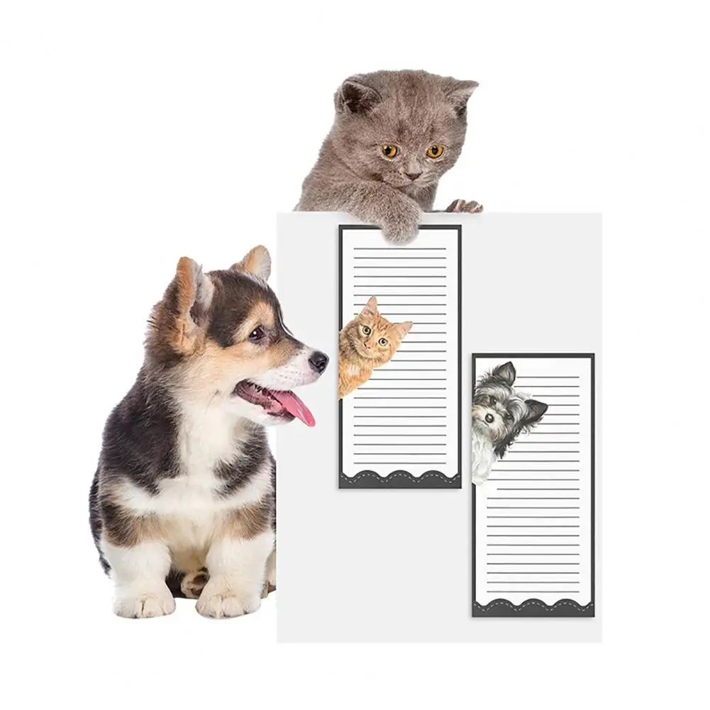 Koelkast Magnetische Notitieblokken Magnetische Notitieblokken Voor Koelkast Eco-Vriendelijke Cartoon Magnetische Notitieblokken Voor Koelkast Tijd Besparen