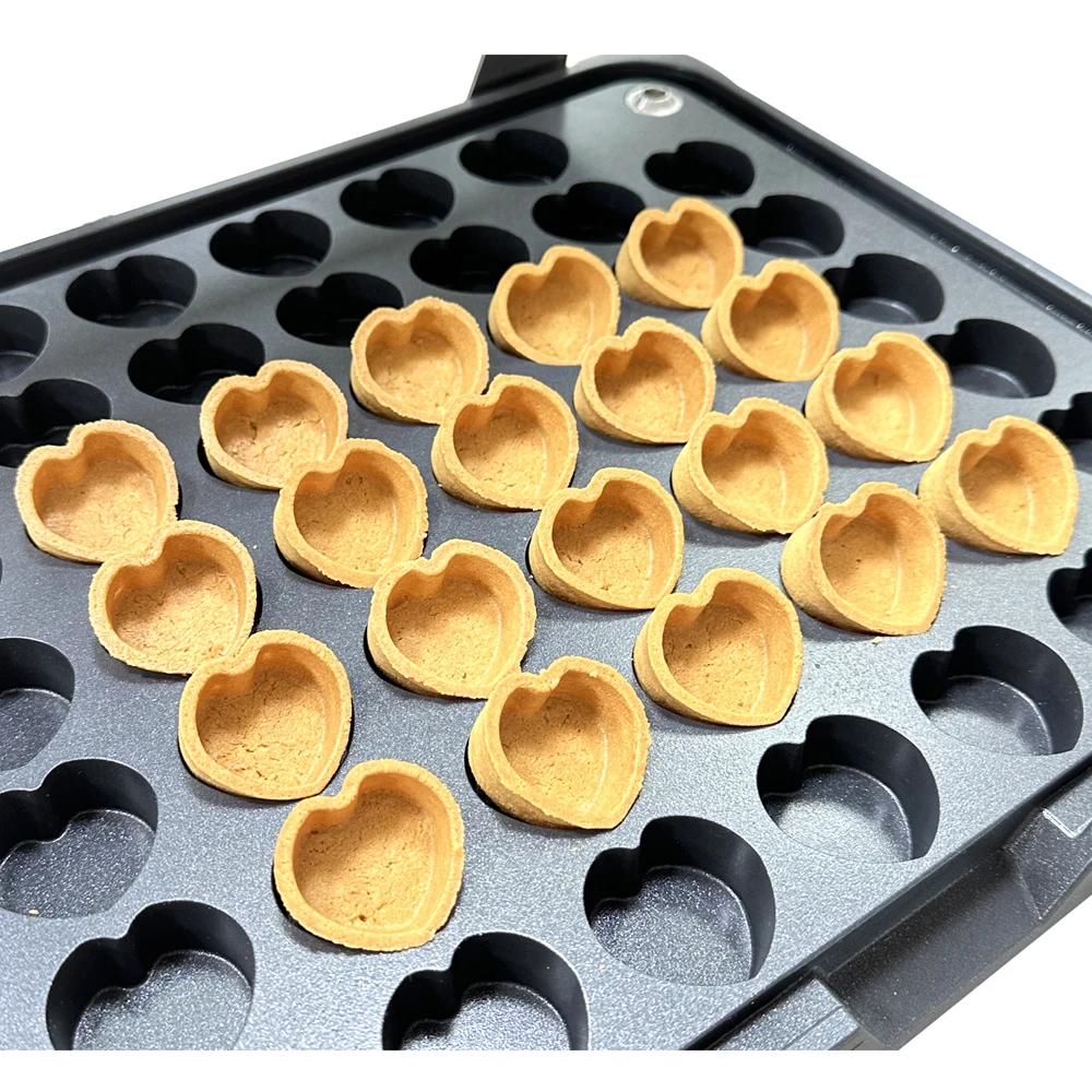 Custom Tart Mold Tartlet Machine Commercial Mini Egg Pie Fruit Tart Shell Maker Cookie Tart Press Machine For Small Business