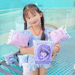 Sanrio Anime Kulomi nuoto manica del braccio Cartoon Cinnamoroll Pochacco nuoto bambini essenziale artefatto ausiliario regalo Kawaii