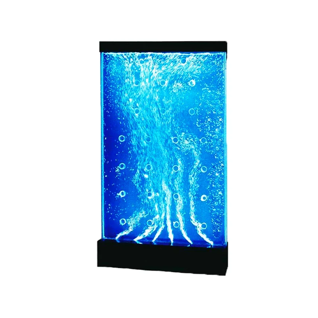 

Acrylic aquarium screen Feng Shui curtain wall flying bubble wall water wall porch partition customization