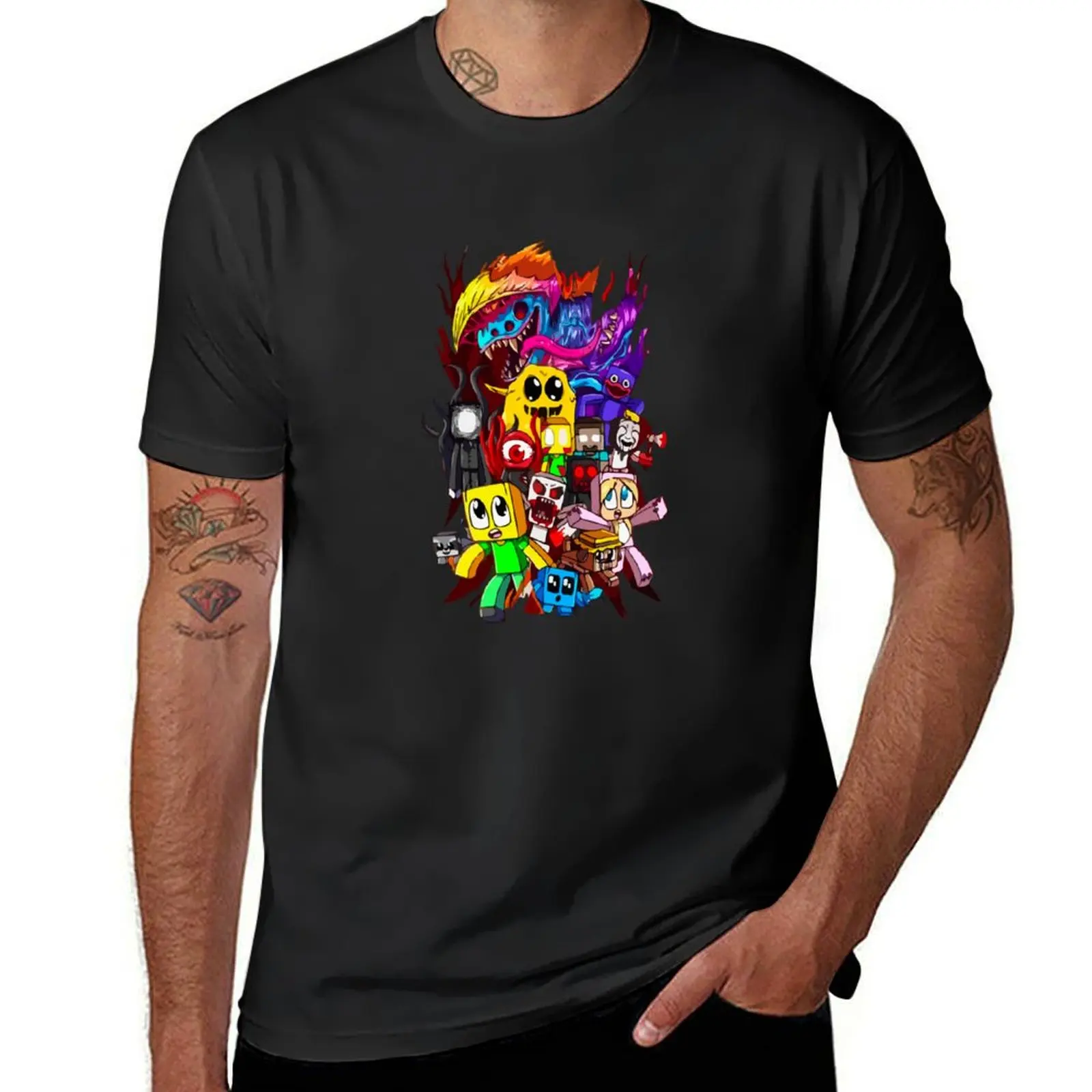chaosflo44 T-Shirt boys animal print shirts graphic tees slim fit t shirts for men