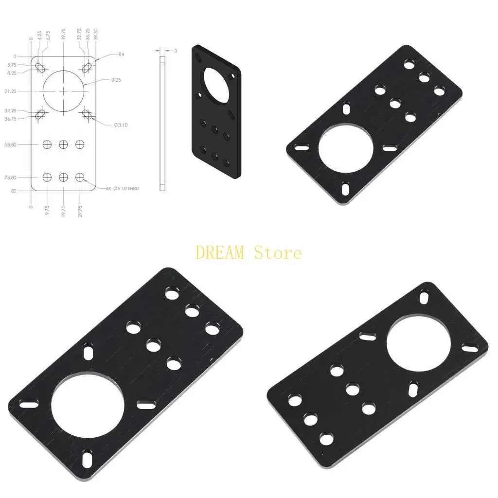 

Opensourc NEMA 17 Stepper Motor Mount Plate Mounting Board for 3D Printer Parts best sale