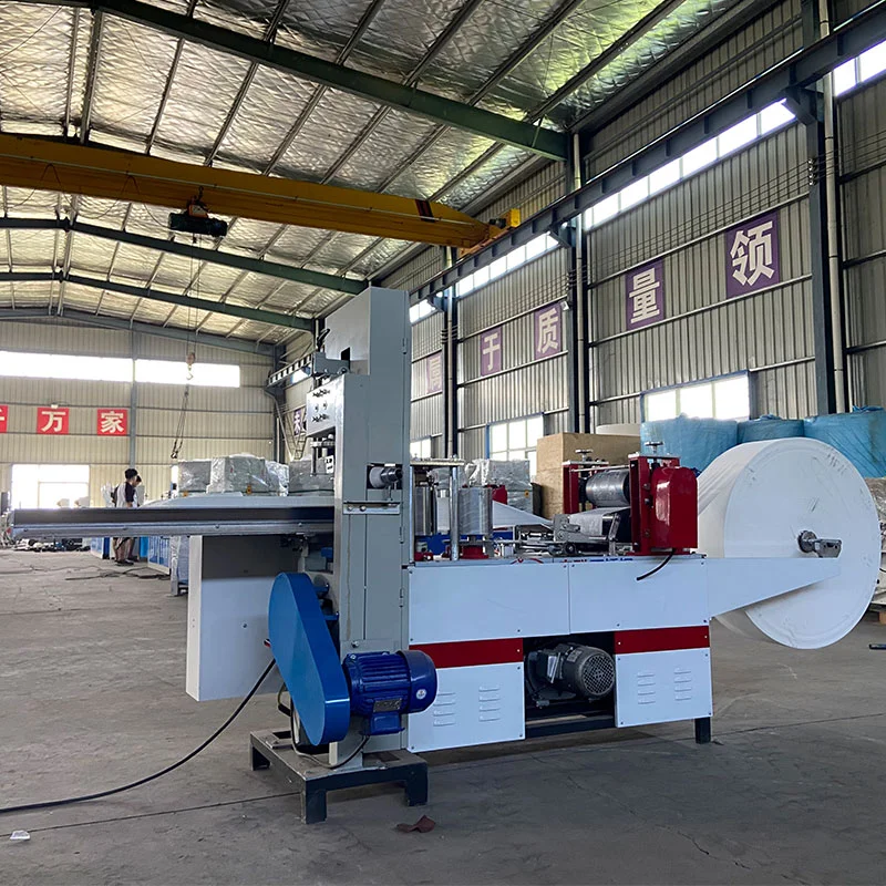 Bobbin Roll Paper Processing Machine Napkin Tissue Paper Making Machine Production Line Z Fold Napkin Paper Making Machine