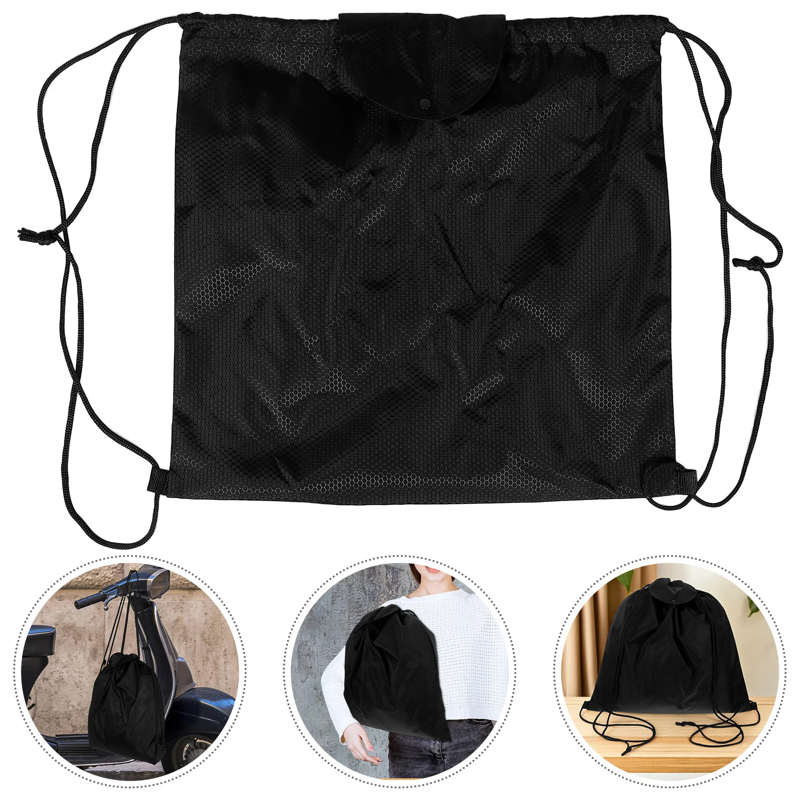 

Чехол для хранения, многофункциональная водонепроницаемая утолщенная сумка на шнурке для мотоцикла, электрического велосипеда, горного велосипеда