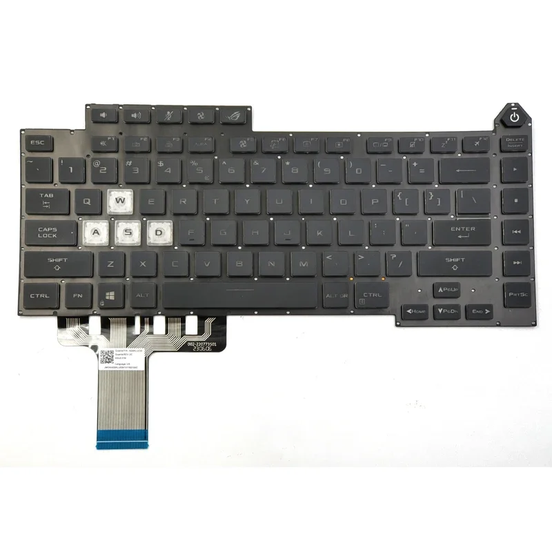 New For Asus ROG Strix G15 G513 G513IC G513IE G513IE-PH74 G513IM G513Q G513QM G513QY G533 Laptop Keyboard US Backlit 2021 Model