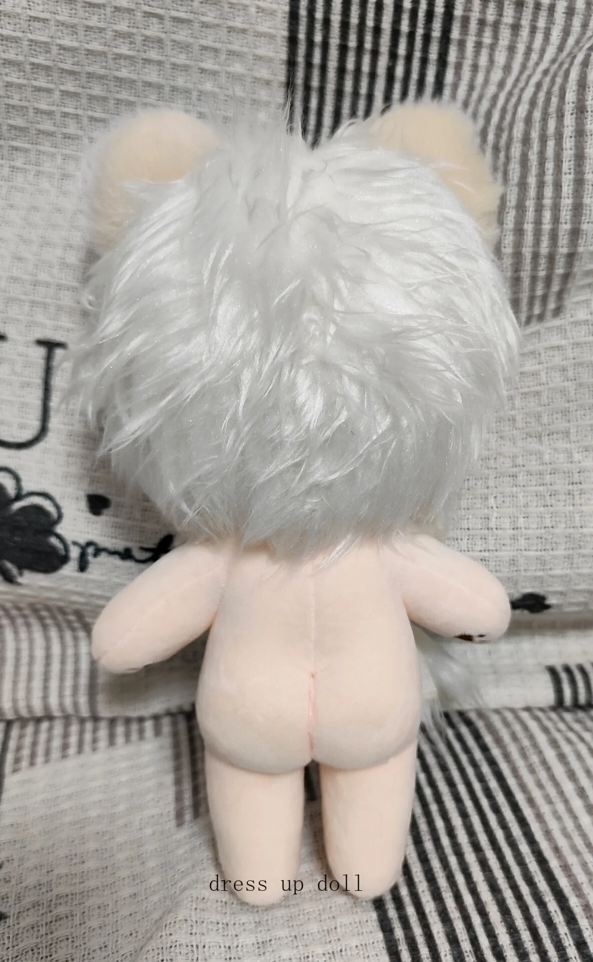 Anime Attribute  Kawaii  Handsome Boy Cotton Doll Change Clothes Plush Toys Cartoon Figures Body Plushies Gift 20cm