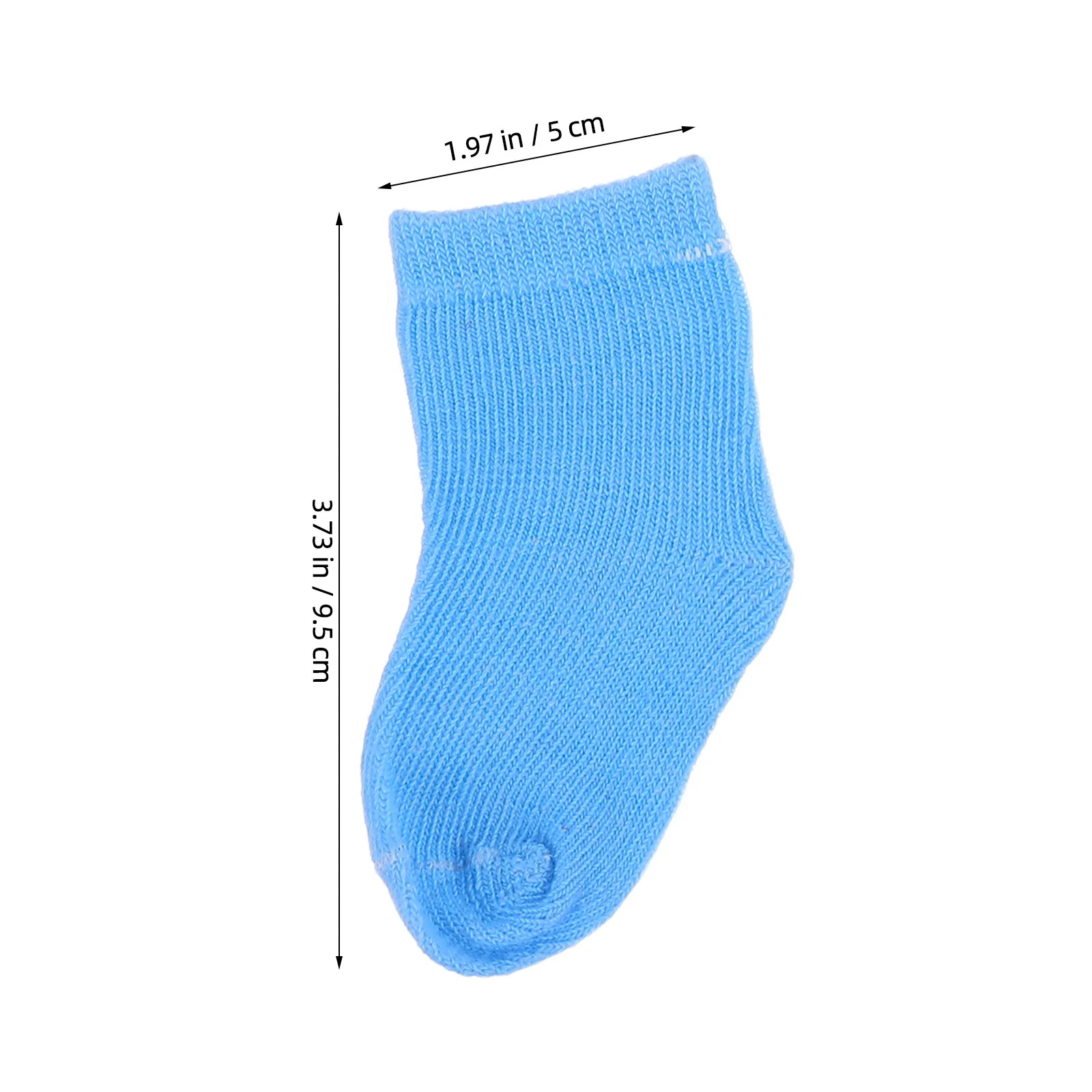 8Pairs Small Mini Socks Decorative Cloth Material Suitable for DIY Crafts Playhouse Photo Props Accessory